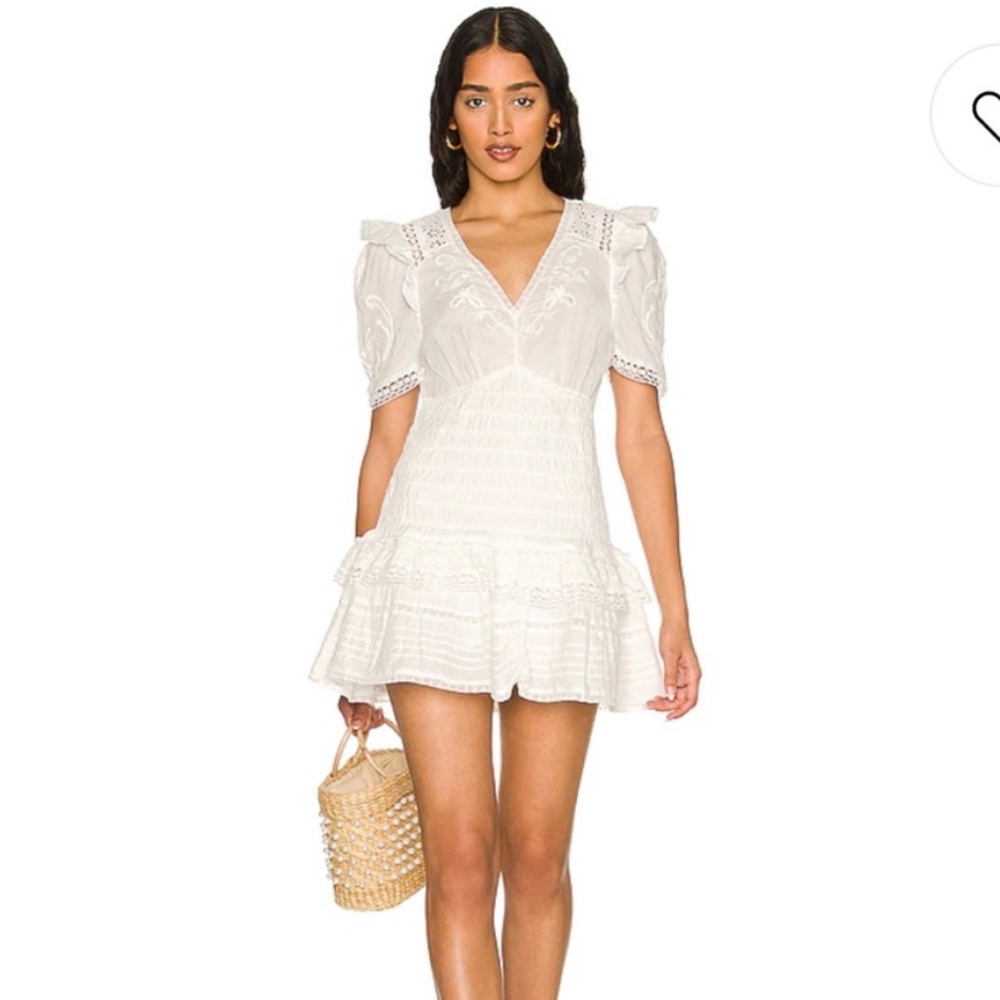 Rena Dress in antique white - LoveShackFancy Dress - WORN ONCE